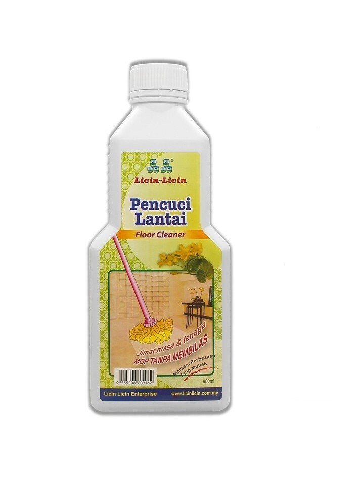 LICIN-LICIN FLOOR CLEANER 晶晶抹地水 (白盖) 900ML