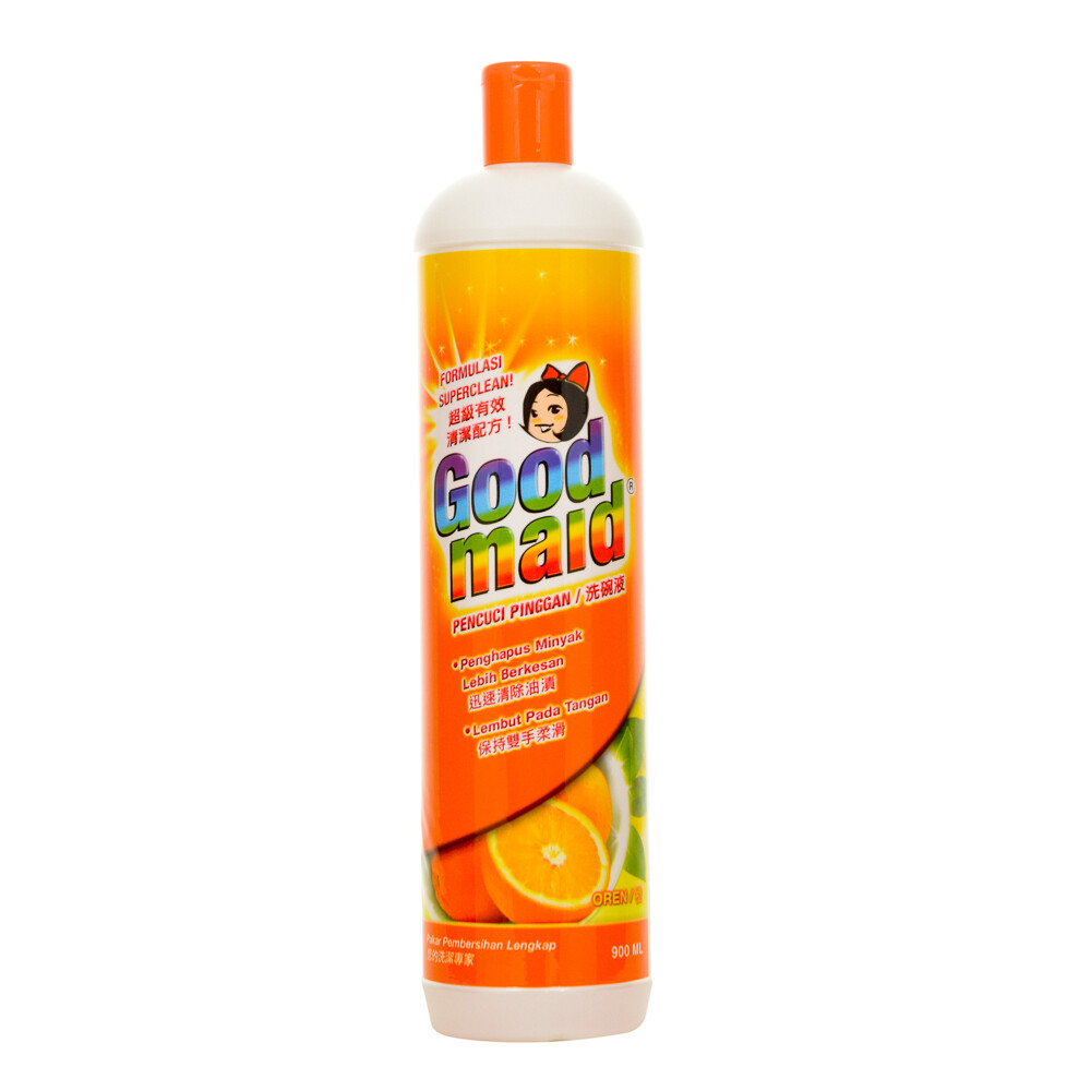 GOOD MAID DISH WASH ORANGE 洗碗水 900ML
