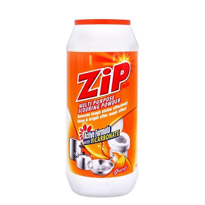 ZIP SCOURING POWDER ORANGE 洗碗粉 500G