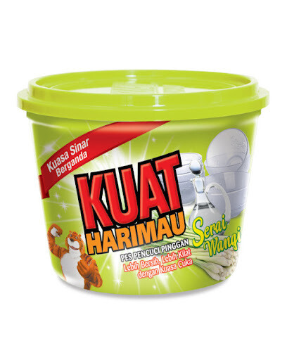 KUAT HARIMAU LEMONGRASS DW PASTE 虎镖强力洗碗膏 800G