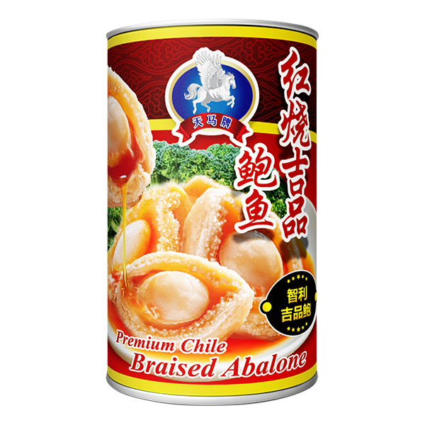 TM BRAISED ABALONE (SOS) 10'S 天马红烧汁10头鲍鱼 (155G)