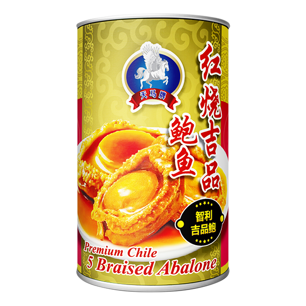 TM BRAISED ABALONE (SOS) 10'S 天马红烧汁10头鲍鱼 (125G)