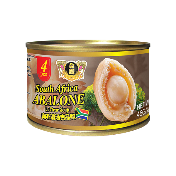 SOUTH AFRICA ABALONE IN CLEAR SOUP (SUP) 4'S 金燕清汤鲍鱼 (45G)