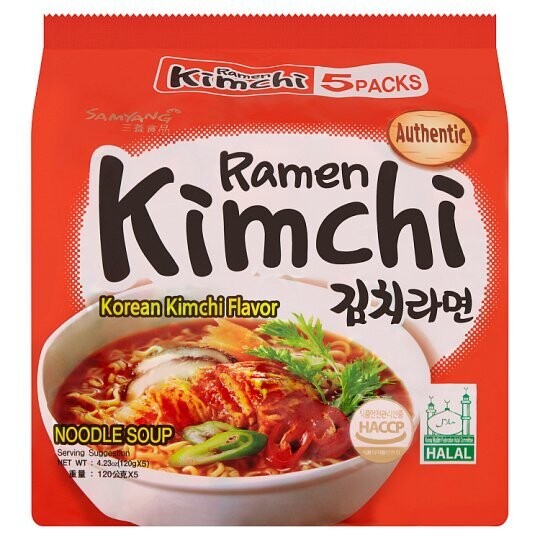 SAMYANG KIMCHI NOODLES 韩国辣面拉面 5'SX120G