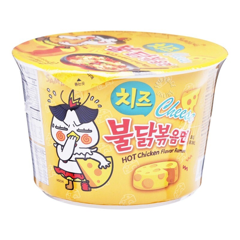 SAMYANG HOT CHICKEN RAMEN CHEESE 火鸡辣面 105G