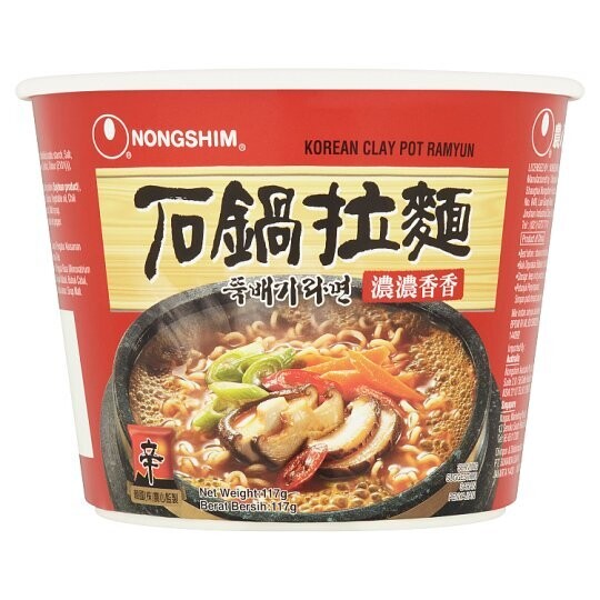 NOODLES NONGSHIM CLAY POT RAMYUN 辛石锅拉面 117G