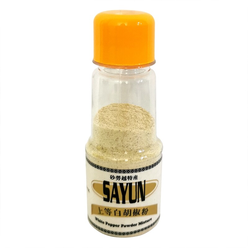 SAYUN WHITE PEPPER POWDER MIXTURE 世运上等白胡椒粉 50G