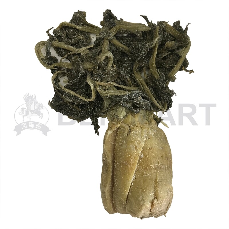 SALTED VEGETABLE TURNIP WITH LEAF (GREEN) 有叶大头菜 (300G / 500G / 1KG)