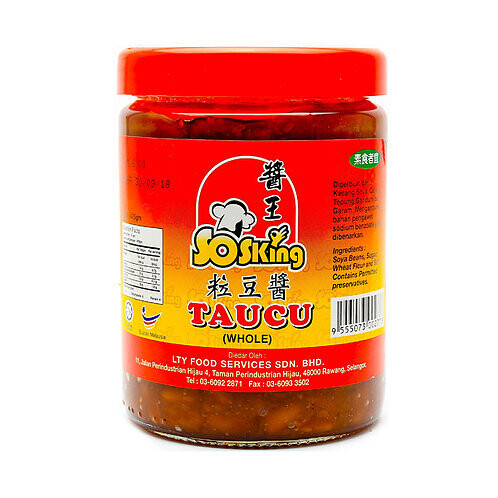 SOS KING TAUCU (WHOLE) 酱王豆酱（粗）475G