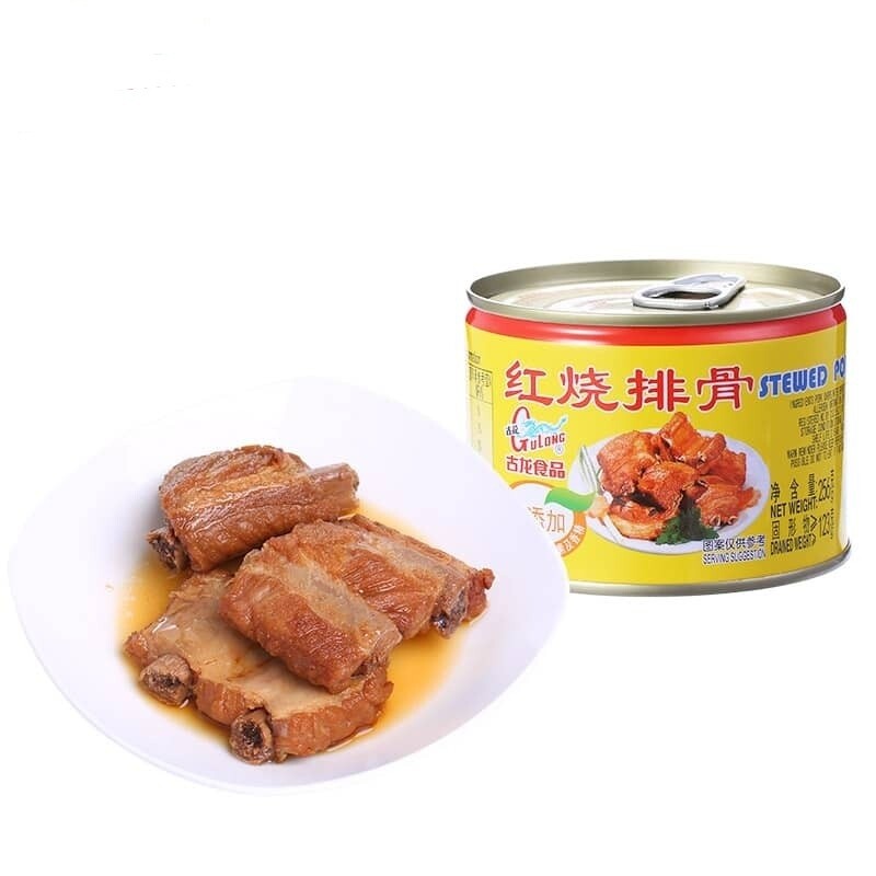 GU LONG STEWED PORK CHOP 古龙红烧排骨 (256G)