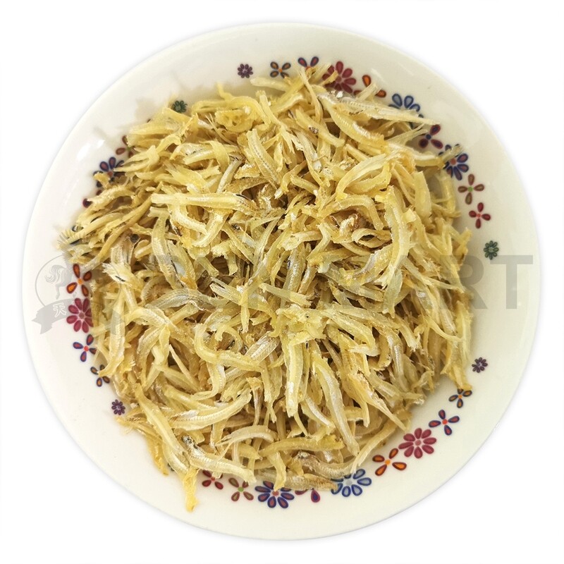 IKAN BILIS KOPEK (1-2CM) 越南白身小金线鱼