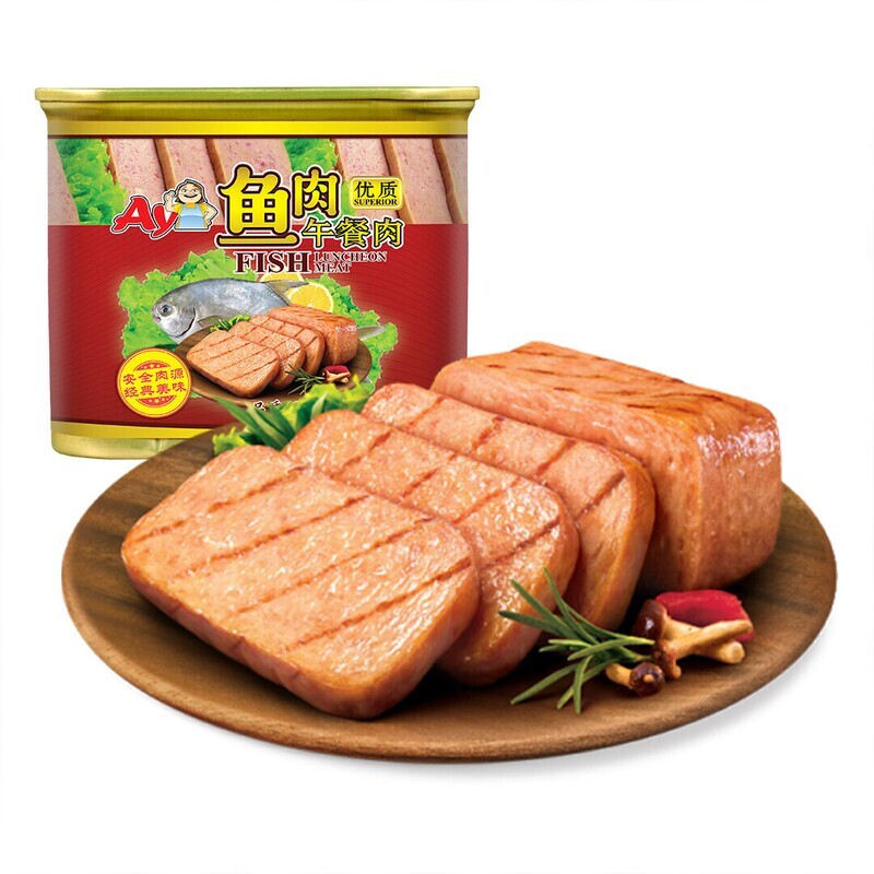 AYI FISH LUNCHEON MEAT 阿姨鱼肉午餐肉 (340G)