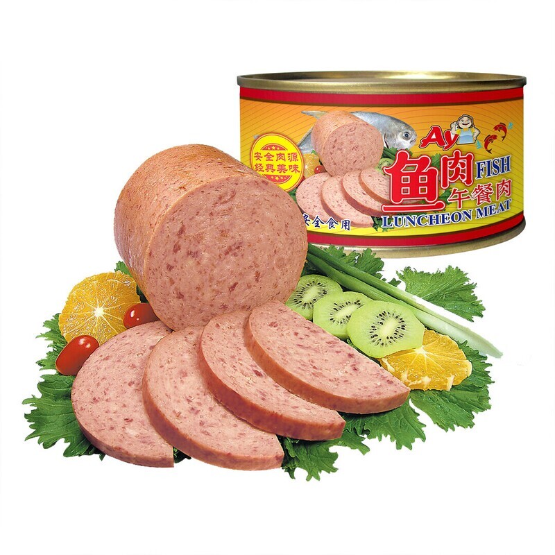AYI FISH LUNCHEON MEAT 阿姨优质鱼肉午餐肉 (360G)