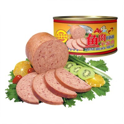 AYI FISH LUNCHEON MEAT 阿姨优质鱼肉午餐肉 (360G)
