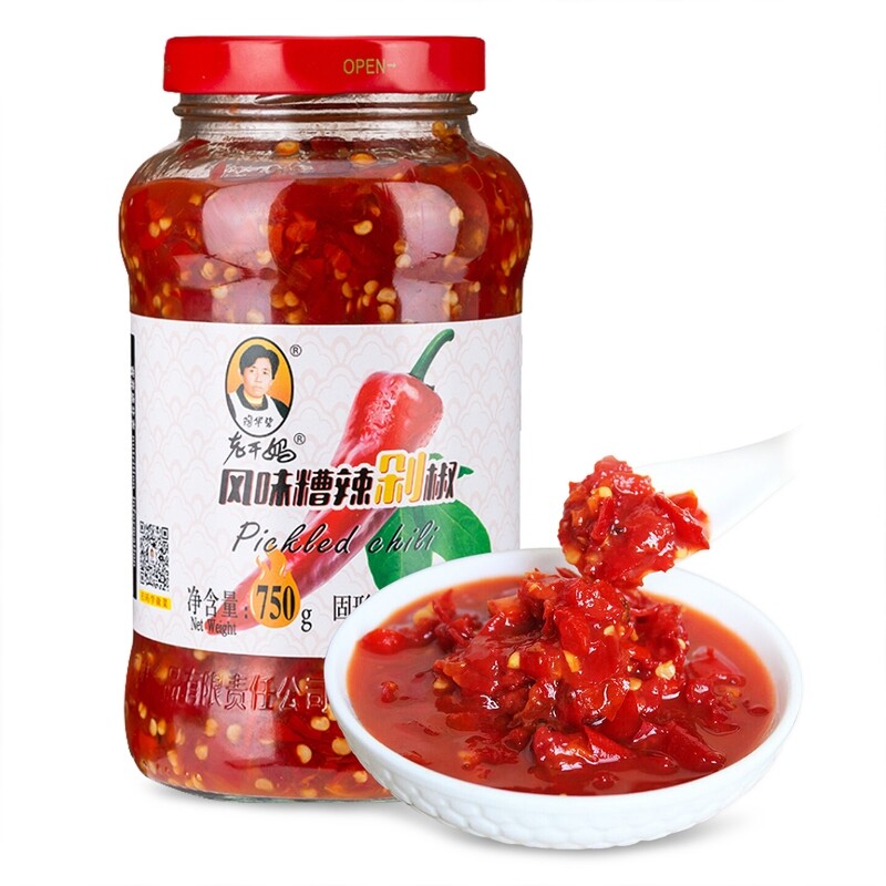 LAOGANMA PICKLED CHILI 老干妈风味槽辣剁椒 750G
