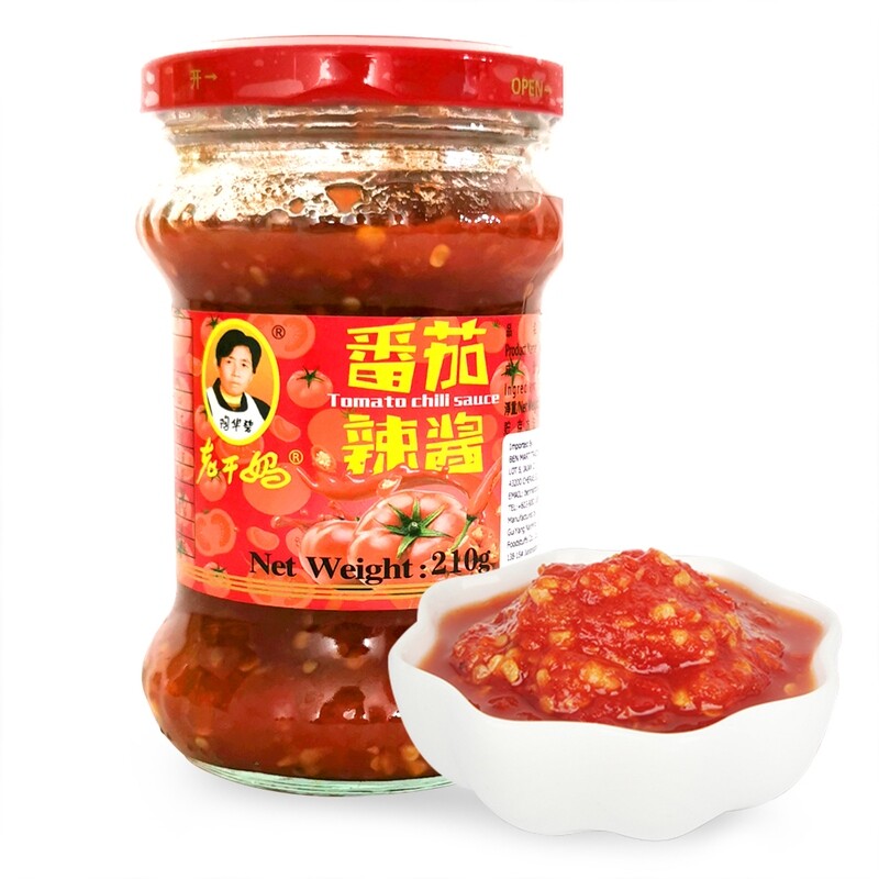 LAOGANMA TOMATO CHILI SAUCE 老干妈番茄酱 210G