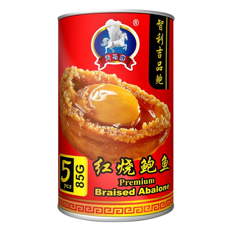 TM BRAISED ABALONE (SOS) 5'S 天马红烧5头鲍鱼 (85G)