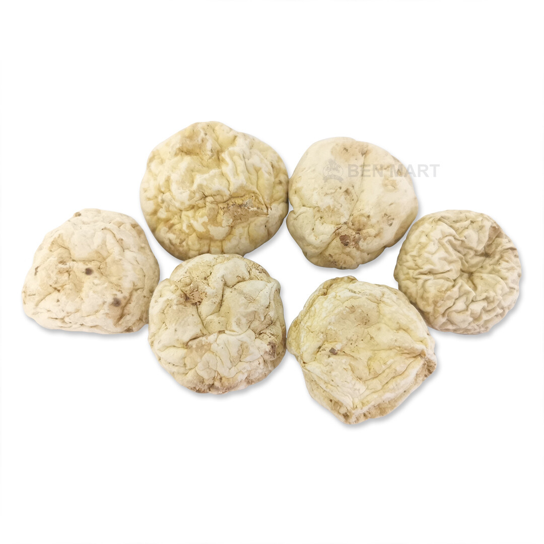 DRIED WHITE MUSHROOM 野山白蘑菇 DRIED WHITE MUSHROOM 野山白蘑菇