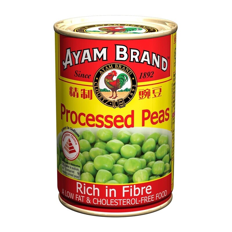 AYAM BRAND PROCESSED PEAS 鸡标豌豆 (425G)