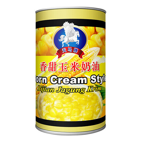 TM CREAM SWEET CORN 天马 包蜀蓉 (425G)