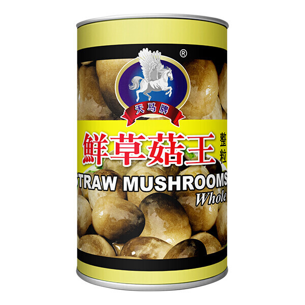 TM STRAW MUSHROOMS 天马鲜草菇王 (425G)