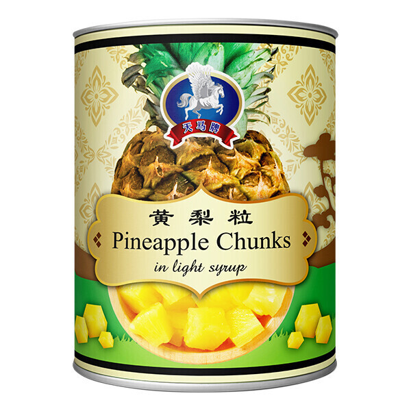 TM PINEAPPLE CHUNKS 天马黄梨粒 (567G)