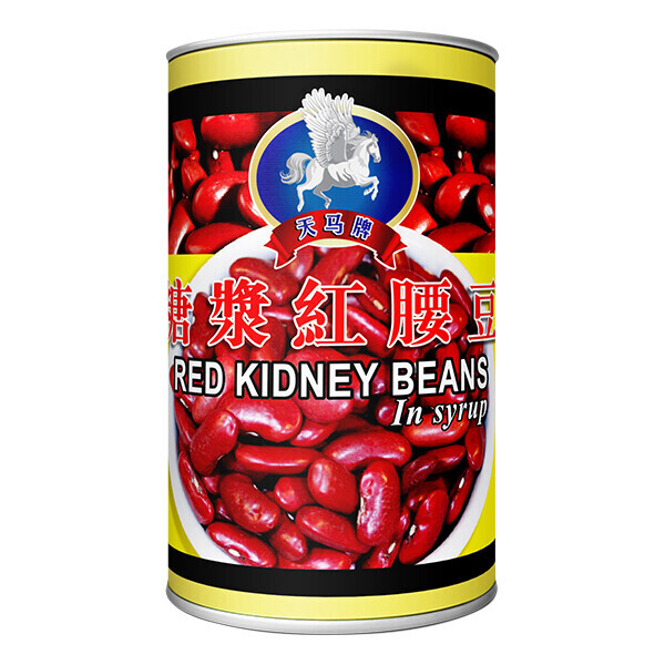 TM RED KIDNEY BEANS 天马糖浆红烧腰豆 (425G)