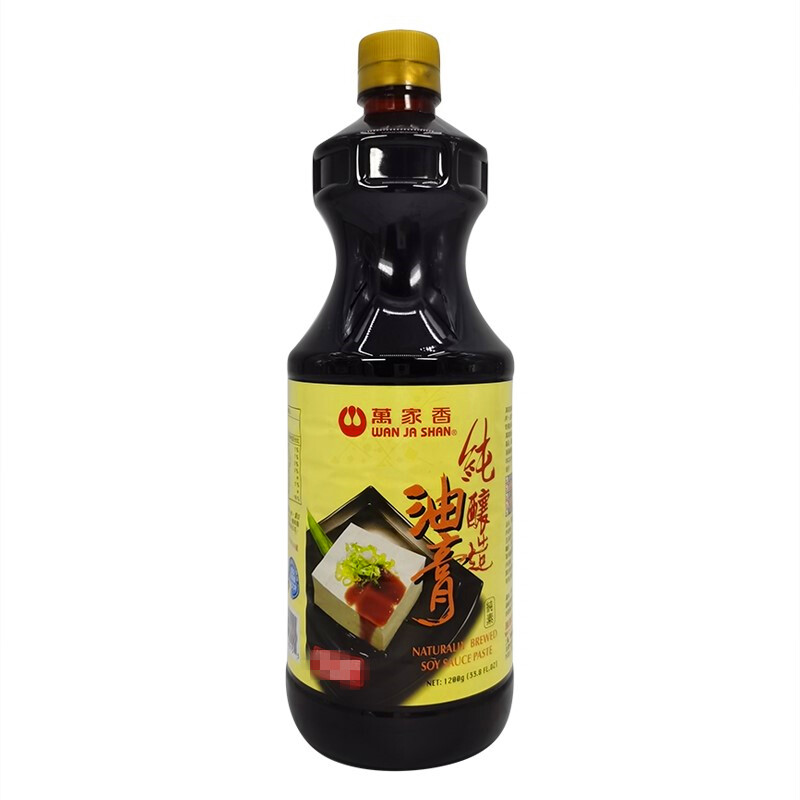 WAN JA SHAN GMO VEG SOY SAUCE PASTE 万家香油膏 600ML