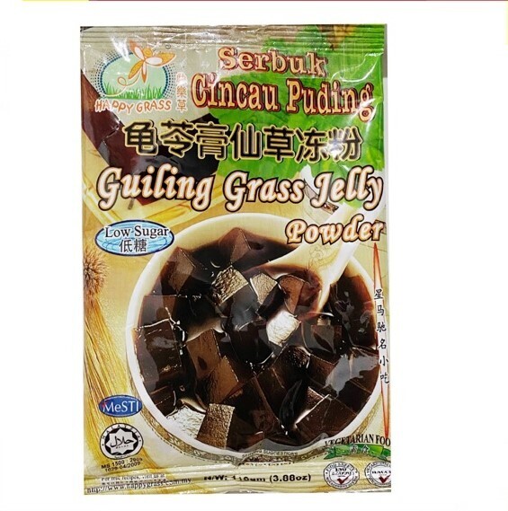 HAPPY GRASS GUILING GRASS JELLY POWDER 快乐草龟苓膏粉 100G