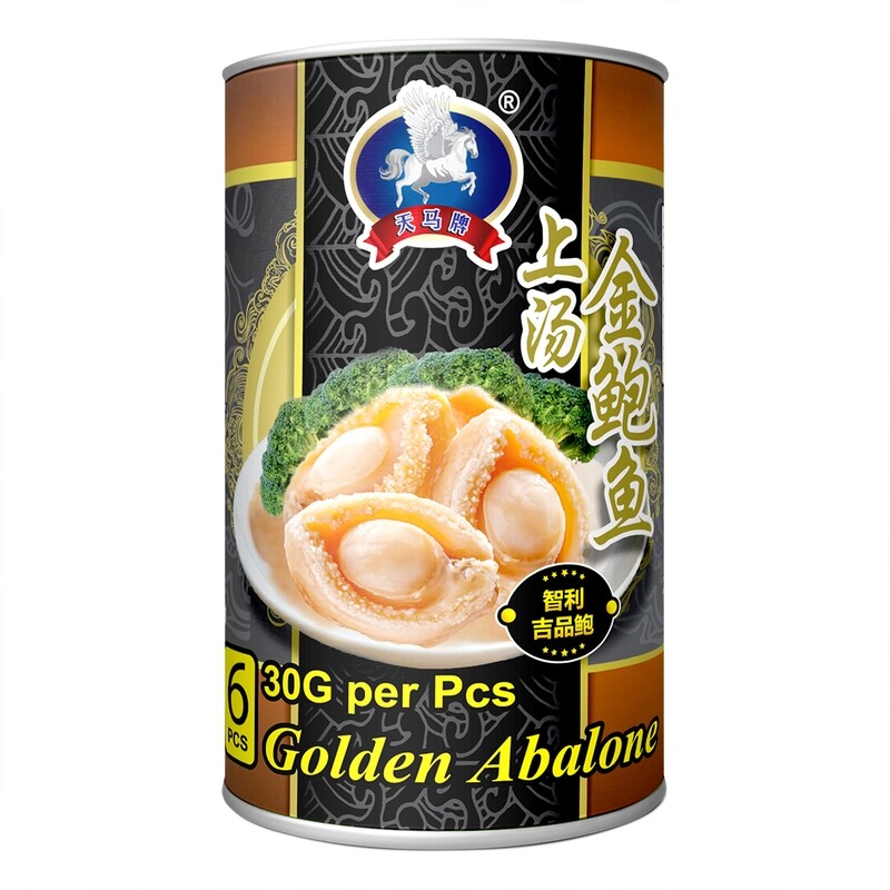 TM GOLDEN ABALONE (SUP) 6'S 天马 清汤金六头鲍鱼 (185G)