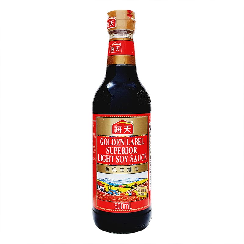HADAY GOLDEN LABEL SUPERIOR LIGHT SOY SAUCE 海天牌金标生抽王 (500ML)