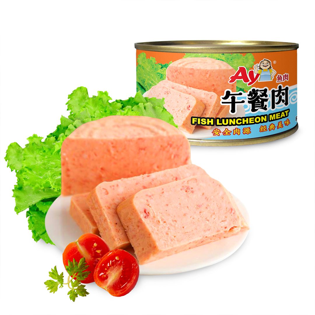 AYI FISH LUNCHEON MEAT 阿姨 鱼肉午餐肉 (3号) (360G)