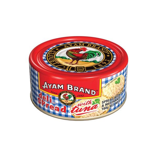 AYAM BRAND TUNA SPREAD MAYONNAISE 鸡标 金枪鱼碎美乃至 (160G)