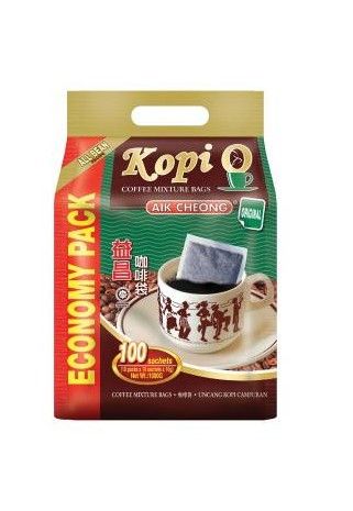 AIK CHEONG KOPI-O 益昌咖啡袋 (100'SX10G)