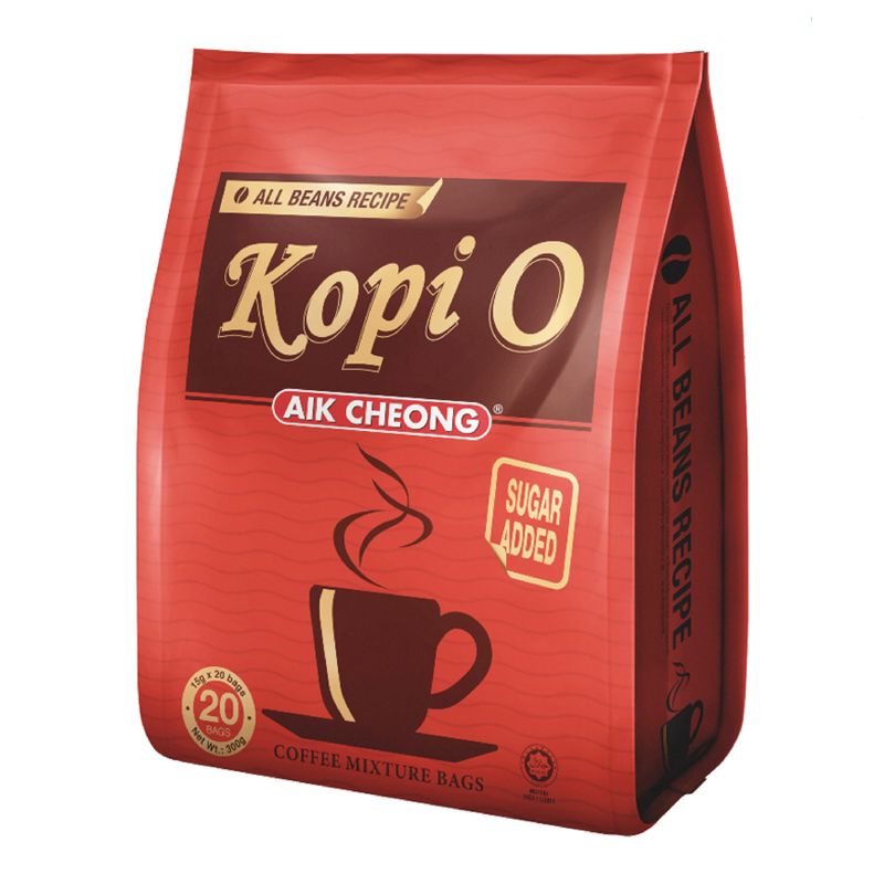 AIK CHEONG KOPI-O 2 IN 1 益昌咖啡袋 (20'SX15G)