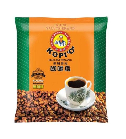 SALUTE BRAND KOPI O NO SUGAR 海军牌无加糖咖啡乌 (20'SX10G)