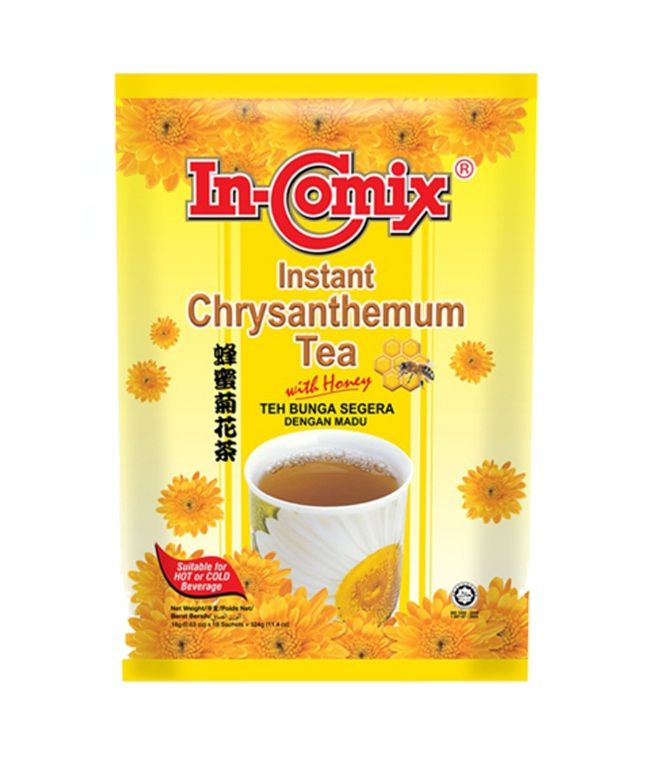 IN-COMIX INSTANT CHRYSANTHEMUM TEA WITH HONEY 蜂蜜菊花茶 (18'SX18G)