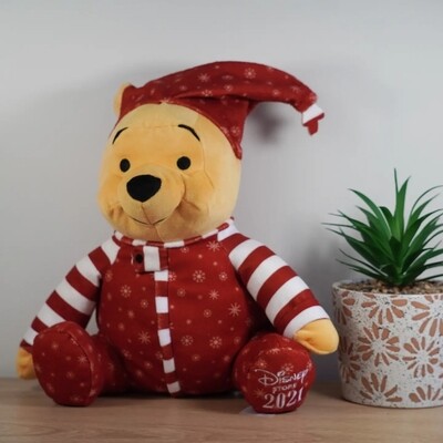 Winnie the Pooh Holiday Cheer Medium Soft Toy