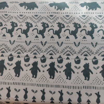 Winnie The Pooh Silhouette Stripe Winnie The Pooh Silhouette Stripe