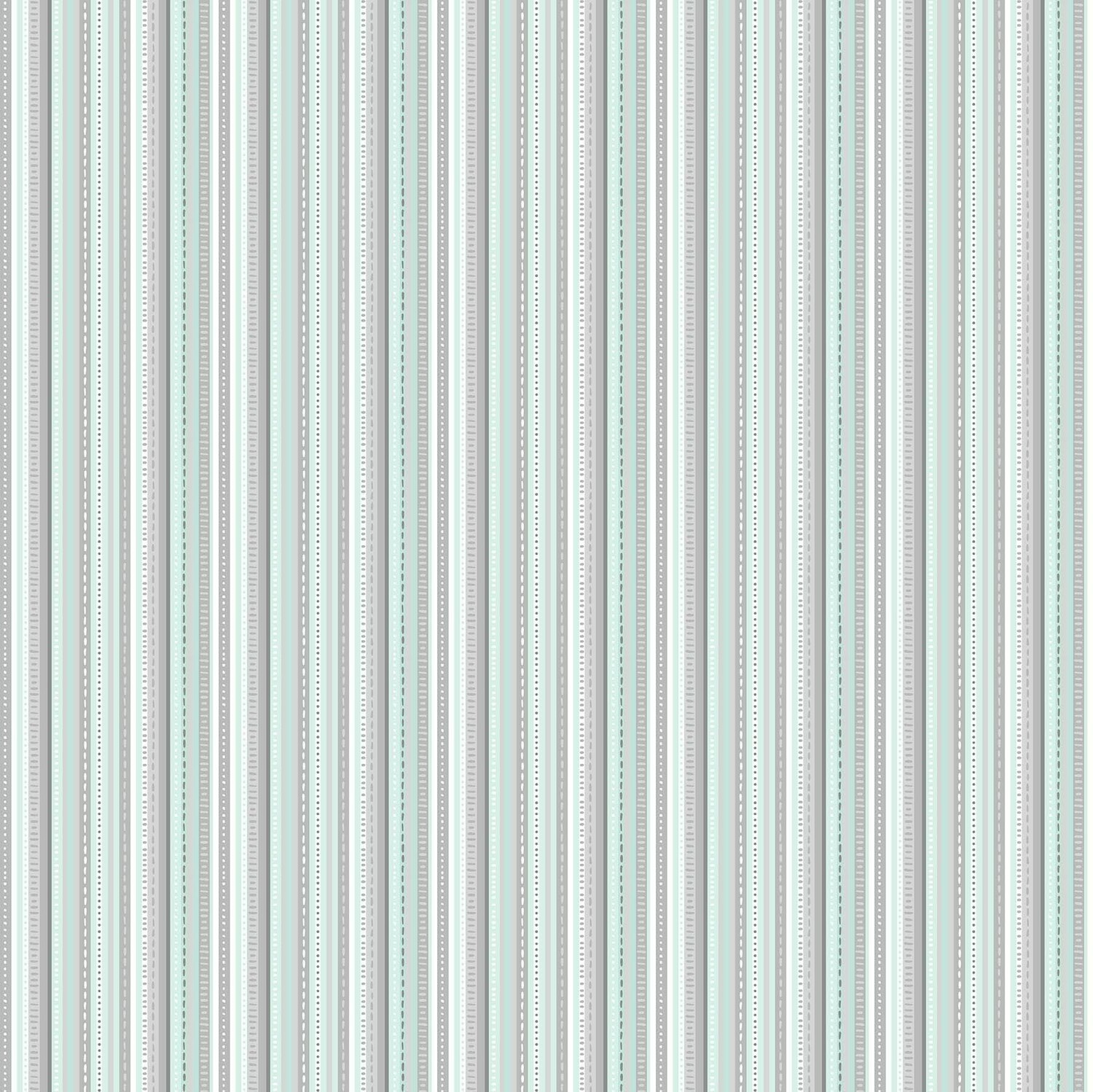 Hello Little One Stripe Turquoise