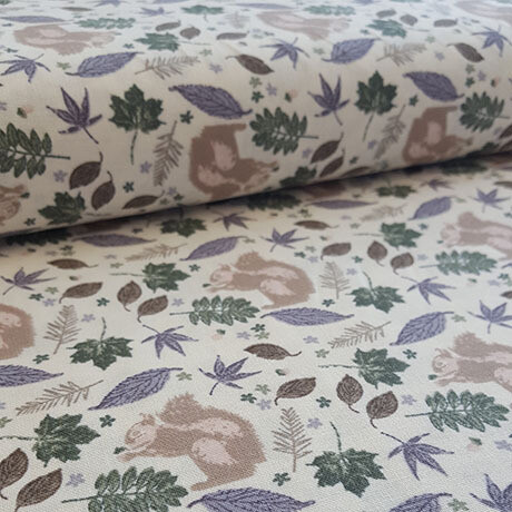 Autumn Leaves Multi Cream