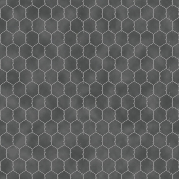 Down On The Farm Chicken Wire Grey