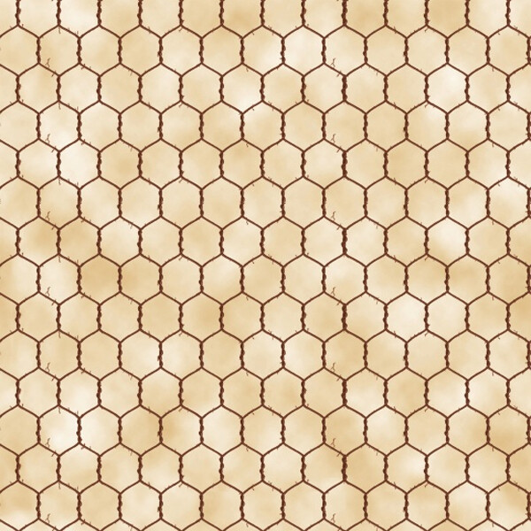 Down On The Farm Chicken Wire Beige