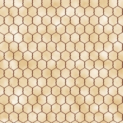 Down On The Farm Chicken Wire Beige