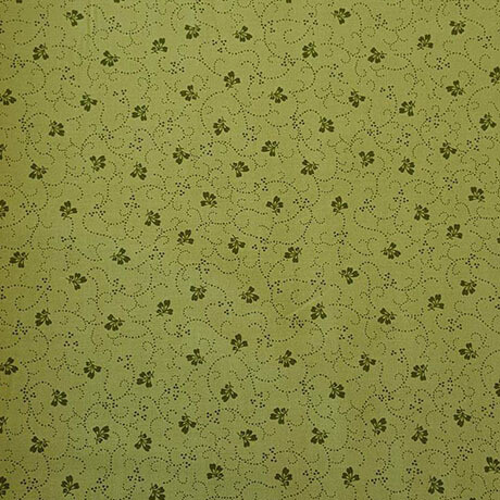 Poppies Pattern Green