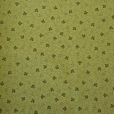 Poppies Pattern Green