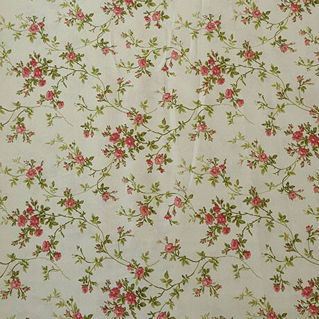 Poppies Floral Ivory