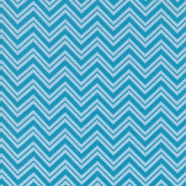 Urban Zoo Blue Chevron