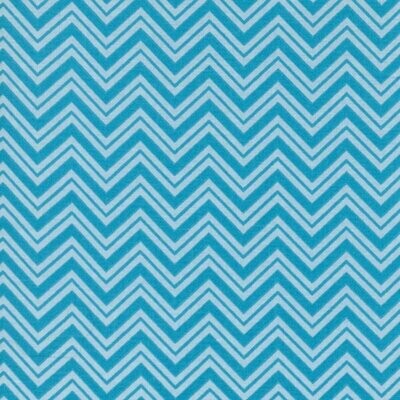 Urban Zoo Blue Chevron