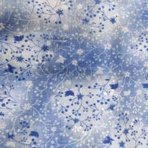 Flowers Dark Blue